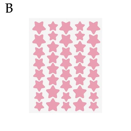 [7868c4bd-ecb5-4a7f-8e4d-41445e3deef3] 40Pcs/Sheet Invisible Acne Pimple Patch Professional Face Skin Care Repair Acne Healing Absorbing Spot Sticker for Men Women (B)