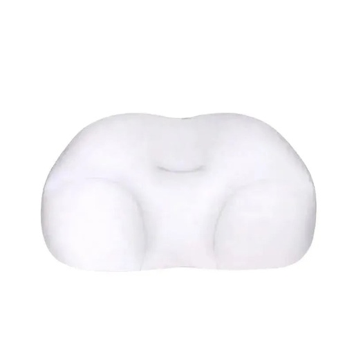 [200003914] Xparata™ All-round Egg Shaped Cloud Pillow Soft Bed Pillow Nursing Pillow 3D Ergonomic Sleeping Memory Foam Egg Shaped Ergonomic Pillows (40X25X10cm / White)