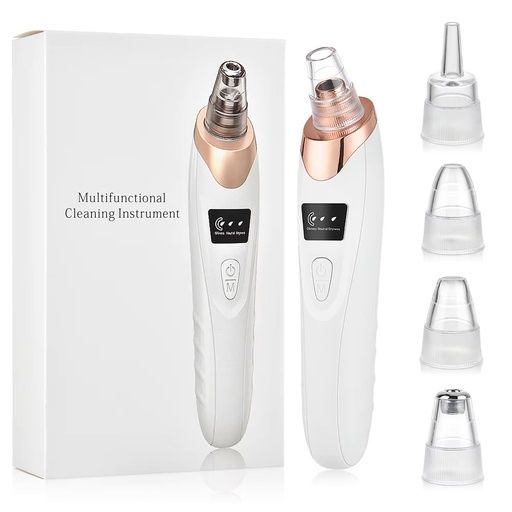 [ba88d93c-c3cd-44b7-9d2f-f7c1a79cc0c9] Blackhead Remover Vacuum Electric Nose Beauty Face Deep Cleansing Skin Care Vacuum Black Spots Acne Pore Cleaner Pimple Tool (Blackhead Remover 4)