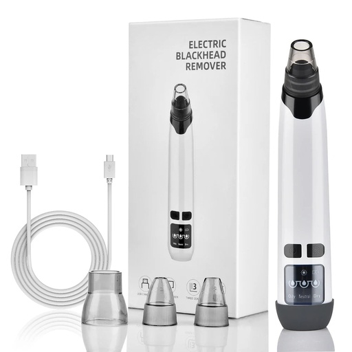 [0552ce54-a48d-4cb8-a4f8-a9bb48a5630b] Blackhead Remover Vacuum Electric Nose Beauty Face Deep Cleansing Skin Care Vacuum Black Spots Acne Pore Cleaner Pimple Tool (Type3)
