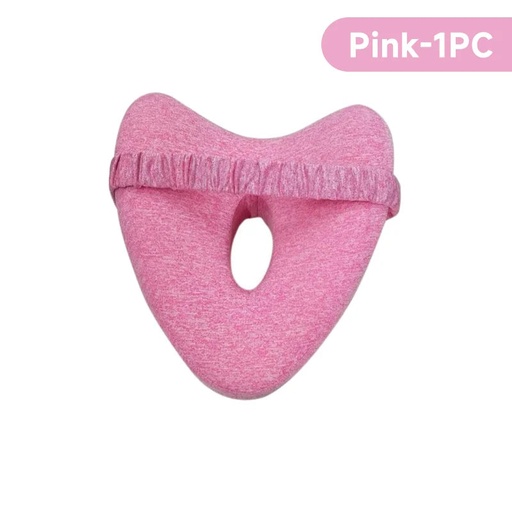 [d06b4a5c-3dc1-496e-b28b-2a5344b74d31] Body Memory Cotton Leg Pillow Home Foam Pillow Sleeping Orthopedic Sciatica Back Hip Joint for Pain Relief Thigh Leg Pad Cushion (Pink-1Pc)